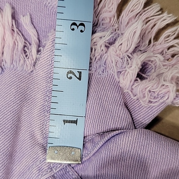 Wild Fable Size 4 (27) "Highest Rise Shorts", Light Purple, New without Tags. - Picture 6 of 10